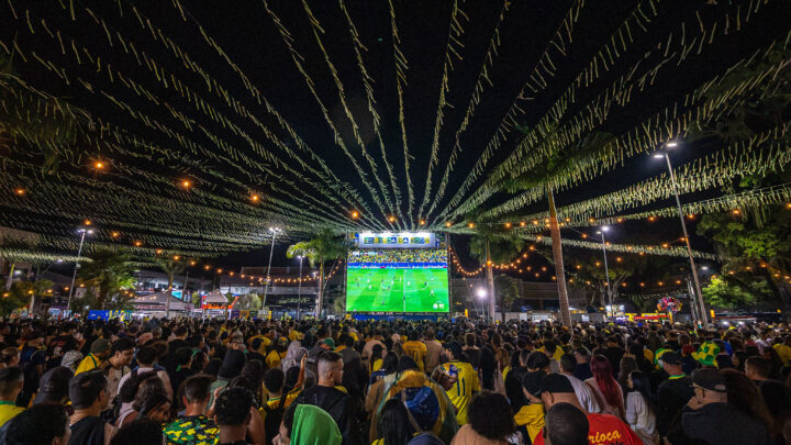 Maricá transmite Brasil x Noruega com telões e atrações culturais em toda a cidade neste domingo (05/07)
