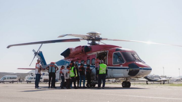 Aeroporto de Maricá registra crescimento de mais de 300% no transporte de trabalhadores para plataformas de petróleo