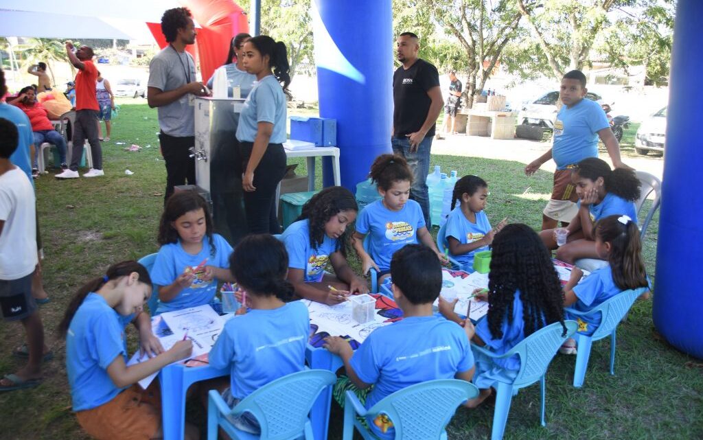 Maricá: Colônia de férias leva lazer e diversão para crianças da cidade