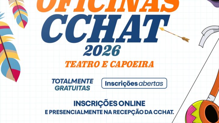 Casa de Cultura abre inscrições para oficinas gratuitas de Teatro e Capoeira
