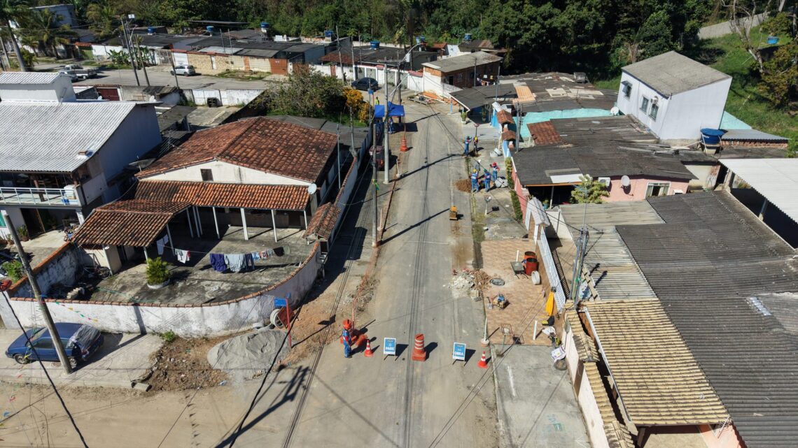 Maricá avança no saneamento com nova rede de esgoto em Santa Paula