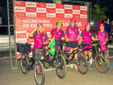 Maricá terá pedalada noturna de conscientização pelo Outubro Rosa no dia 27/10